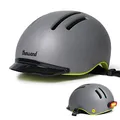 Thousand Chapter MIPS Fahrradhelm für Erwachsene, LED-Rücklicht, Radfahren & Fahrradsicherheitszertifiziert, leicht & flaches Profil, Herren & Damen, abschließbares PopLock