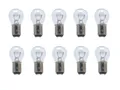10x Rücklicht Bremslicht Birne Glühbirne BAY15D 12V 21/5W E-Geprüft Klar
