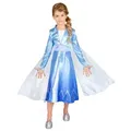 Disguise Kostüm Elsa die Schneekönigin 2 Mädchenkostüm blau 98/104 (3-4 Jahre)