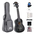 21" Sopran Ukulele Anfänger Set Kinderm Erwachsene, Einzigartiges Farbdesign,...