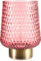 Pauleen Rose Glamour mobile Tischleuchte Timer Batterie Rosa