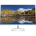 HP M27fq QHD Monitor, 68,6 cm (27"), 2560 x 1440 Pixel, Quad HD, LCD, 5 ms, Silber, Schwarz