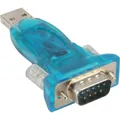 InLine® USB zu Seriell Adapter, ST A an 9pol Sub D ST, mit USB Verlängerung 0,8m