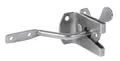 ALBERTS Gartentorverschluss Torfalle Torriegel Schloss Hebel Edelstahl 55x45 mm