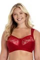 Miss Mary of Sweden Lovely Lace bügelloser Komfort-BH aus Baumwolle 85F Rot