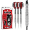 WINMAU Maverick 25 Gramm Profi Stahlspitze Wolfram Dartpfeile mit Flüge und Stiele (Wellen)