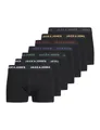 JACK & JONES Herren Trunks 7er Pack – Bequeme Baumwoll-Stretch Unterhosen mit Elastikbund