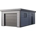 Garage 3663 Hellgrau 358 cm x 628 cm