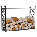 CookKing 333236 Kaminholzregal Feuerholzständer „ALDI“ - Schwarz