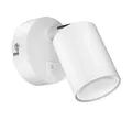ledscom.de Wandspot WAIKA, einflammig, mit Schalter, GU10, weiß matt, inkl. 450lm LED GU10 Lampe, weiß