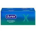DUREX – Kondome natürliche Slim Fit Condome Basic 144 Stück Einheiten
