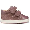 Geox Leder-Sneakers "Biglia" in Lila - 24