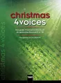 christmas 4 voices: Das große Weihnachts-Chorbuch für gemsichte Stimmen SATB