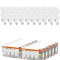 30er Sparpack OSRAM E27 LED Lampen weiß mattiert  8.5W wie 60 W Warmweißes Licht