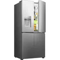 HISENSE RQ5P470SYID Kühlgefrierkombination (483 l, D, 1785 mm hoch, Inox-Optik)