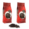 Mauri&Peppe Espresso 2x 1kg Kaffebohnen Kaffee Coffee Cappuccino Latte Macchiato