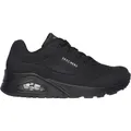 Skechers Uno Sneaker Damen in black durabuck, Größe 38