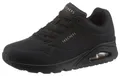 Skechers Uno - Stand on Air Wedgesneaker Freizeitschuh, Halbschuh, Schnürschuh mit feiner Perforation