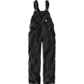 Carhartt Ogrodniczki Crawford Double Front Black (XS) (.102438.001.S003)