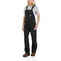 Carhartt Damen Latzhose Crawford, Farbe:Black, Größe:XS