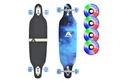 Apollo Longboard Twin Tip DT Longboard 36", gefertigt aus 8 Holzlagen in angesagtem TwinTip-Shape