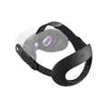 KIWI design K4 Flex Komfort Kopfband für Meta Quest 3/3S, Verstellbarer Elite Strap mit PU-Schaum für Verbesserten Komfort und VR-Spieleimmersion (Ohne Batterie)