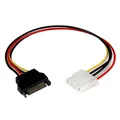 StarTech.com 30cm SATA auf LP4 Stromadapter - Bu/St - Serial ATA zu 4pin Stromkabel Adapter