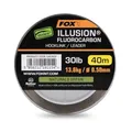 Fox Edges Illusion Fluorocarbon Hooklink Vorfach, Naturals, Grün, 40 m - 13,6 kg