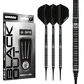 WINMAU Blackout Series 16g Soft Tip Dartpfeile – 90% Tungsten Darts – Profi Dartpfeile Metallspitze mit Flights & Shafts, Präzise Turnier Dart Pfeile für Training und Wettbewerb