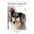 Hunde in Aquarell - Jahresplaner (Wandkalender 2026 DIN A4 hoch) CALVENDO Monatskalender von Sonja Teßen/ Calvendo / Calvendo / Kalender