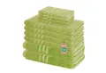 Lavea Handtuch Set Elena, Duschtücher, Handtücher, Gästetücher, Waschhandschuhe, 100% Baumwolle (Set, 10-St), Frottierserie, weich & saugstark, pflegeleicht, 500 g/m² Frottier