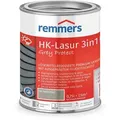 Hk-lasur 3in1 Grey Protect [plus] Silbergrau, Matt, 0,75 Liter, Holzlasur, Premium Holzlasur Außen, Natürliche Grautöne, 3in1 Holzschutz - Remmers