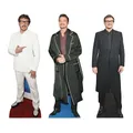 Star Cutouts CS1194 Pedro Pascal Pappaufsteller mit 3 Regalböden, Höhe 32 cm, ideal für Filmthemen, Partys, Geburtstage und Fans, Raumdekorationen und Veranstaltungen