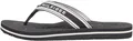 Tommy Hilfiger Damen Th Webbing Summer Sandal FW0FW09193 Flip-Flops, Schwarz (Schwarz), Größe 38