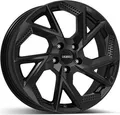 Dezent AP black/polished 6.5x17 ET32 - LK4/108 ML65.1 Alufelge schwarz