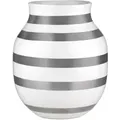 Kähler Omaggio Vase H20 cm Silber