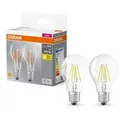 DOPPELPACK sparsames Osram E27 LED BASE Filament Leuchtmittel Warmweißes Licht Filament 4W wie 40W